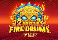 12 Masks of Fire Drums